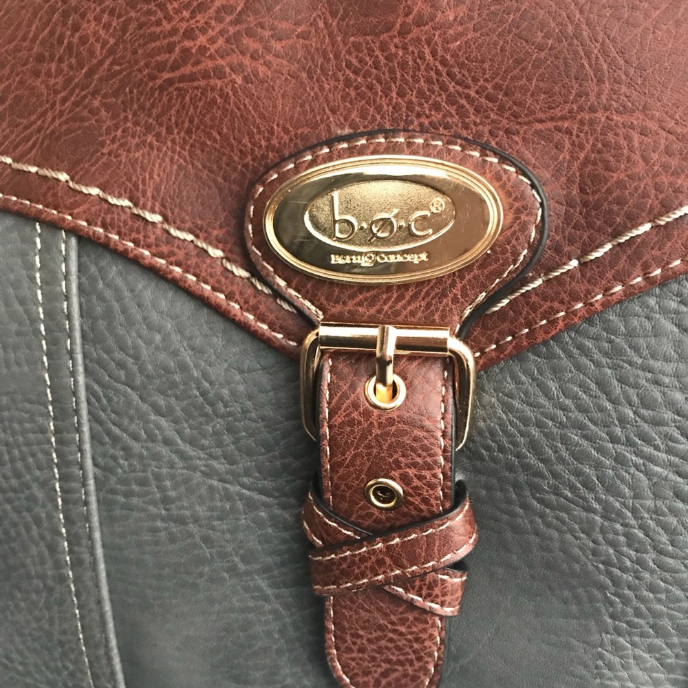 🎉SOLD🎉NWT! Boc Gray Leather Purse - Picture 3 of 7